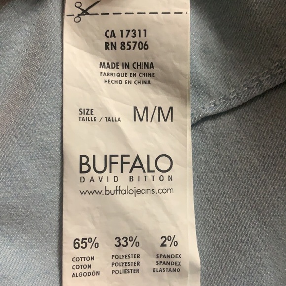 Chantal High Rise Stretch A-Line Skirt Buffalo David Bitton M - Picture 6 of 7